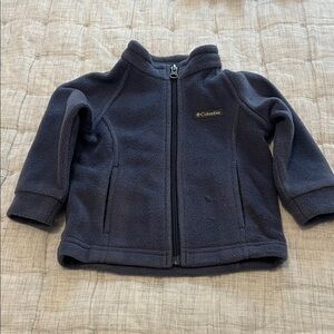 Columbia Dark Blue Fleece Jacket